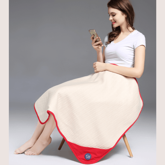 Stay cozy and protected with the Radia Smart® Joy Organic Blanket, designed with silver-lined Faraday fabric to block EMF, RF, and 5G radiation. Made from certified organic materials, it supports fertility health and overall wellness while offering soft, breathable comfort. Ideal for restful sleep or relaxation, this anti-radiation blanket reduces wireless exposure and promotes peace of mind in any environment. A perfect blend of safety, style, and serenity.