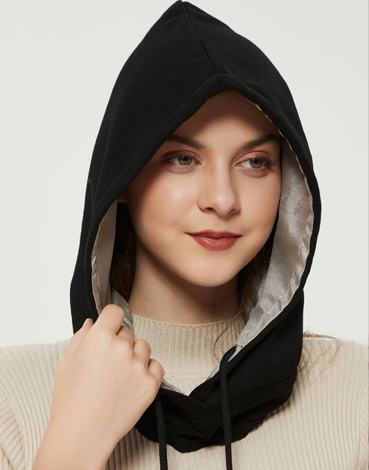 Embrace wellness with the Radia Smart® Cotton Hood Hat, designed with silver-lined Faraday fabric for powerful EMF protection. This soft, breathable hat blocks RF, 5G, and wireless radiation, supporting fertility and overall health. Ideal for everyday wear, it combines comfort and shielding in a stylish, easy-to-wear design. Perfect for those seeking to reduce exposure to modern radiation while staying cozy and protected throughout the day.