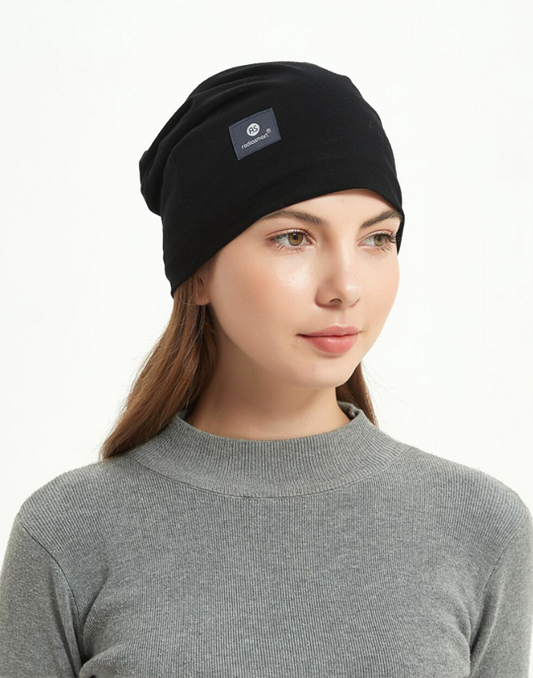 Embrace wellness with the Radia Smart® Slouch Beanie (Black), featuring silver-lined Faraday fabric for EMF, RF, and 5G radiation protection. This anti-radiation hat is soft, breathable, and stylish, offering comfort and shielding in one. Designed to reduce exposure to harmful wireless signals, it supports overall wellness and peace of mind. Ideal for everyday wear, the slouch beanie combines modern design with powerful protective benefits.