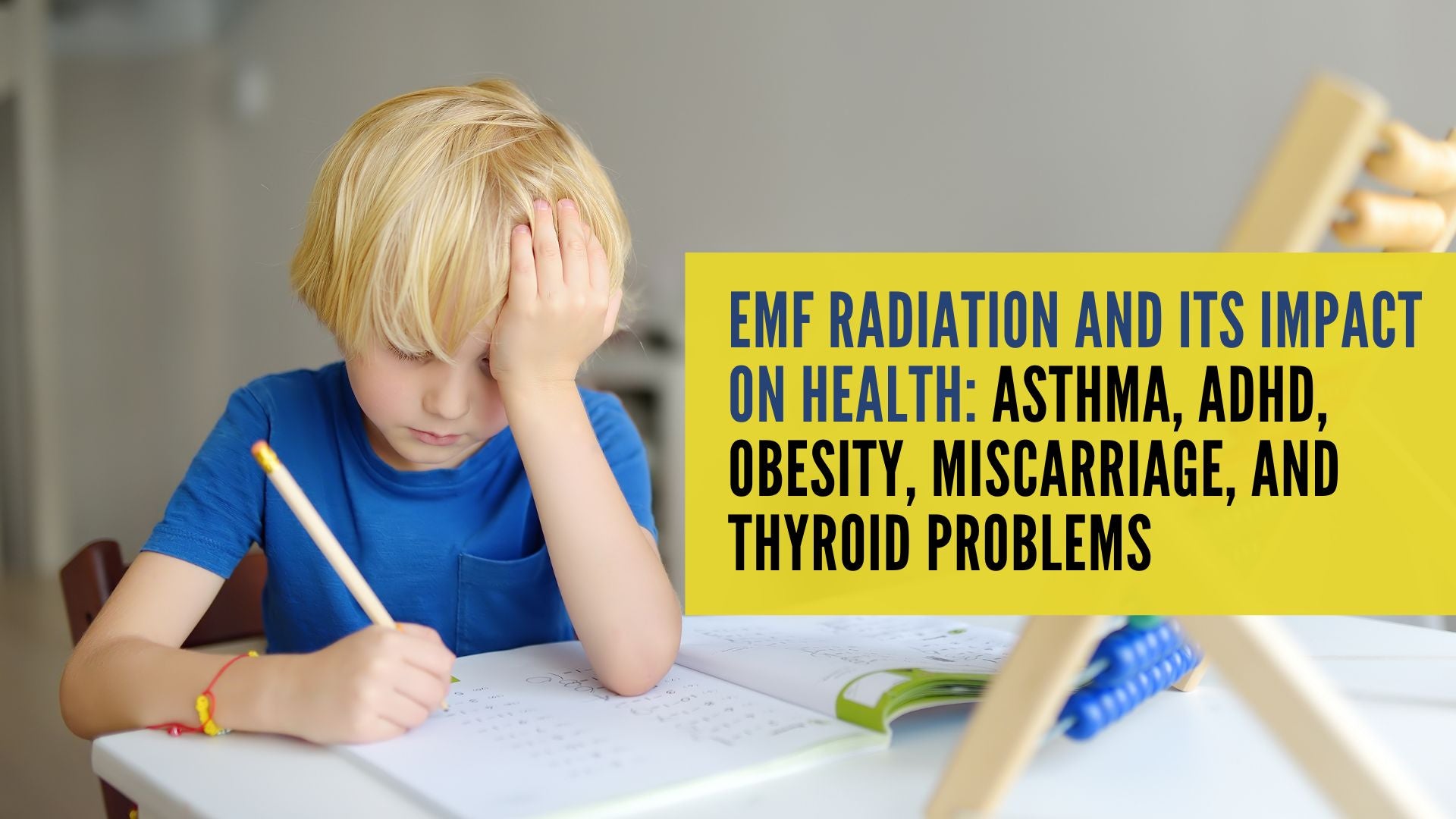 EMF radiation and its Impact on Health: Asthma, ADHD, Obesity, Miscarriage, and Thyroid Problems