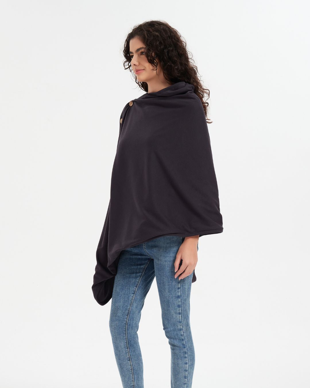 Stay cozy and protected with the Ultimate Certified 100% Organic Premium EMF Protection Poncho. Silver-lined with Faraday fabric, it blocks EMF, RF, and 5G radiation while offering breathable, organic comfort. Ideal for daily wear at home or on the go, this poncho supports wellness and reduces exposure to harmful wireless signals. Stylish and functional, it’s perfect for those seeking natural, effective EMF shielding in a soft, eco-friendly design.