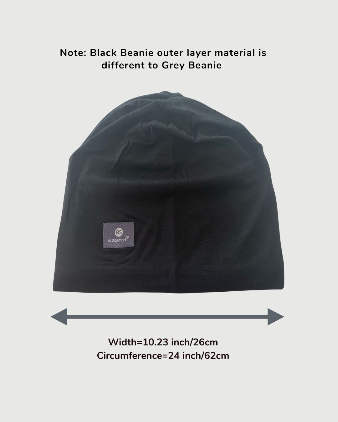 Embrace wellness with the Radia Smart® Slouch Beanie (Black), featuring silver-lined Faraday fabric for EMF, RF, and 5G radiation protection. This anti-radiation hat is soft, breathable, and stylish, offering comfort and shielding in one. Designed to reduce exposure to harmful wireless signals, it supports overall wellness and peace of mind. Ideal for everyday wear, the slouch beanie combines modern design with powerful protective benefits.
