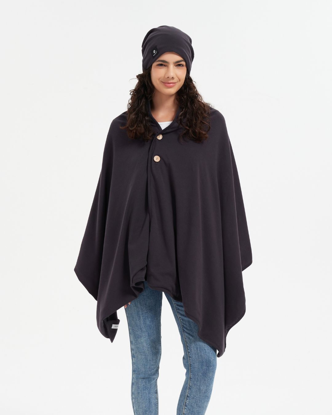 Stay cozy and protected with Ultimate Organic Poncho and Beanie Bundle. Silver-lined with Faraday fabric, it blocks EMF, RF, and 5G radiation while offering breathable, organic comfort. Ideal for daily wear at home or on the go, this poncho supports wellness and reduces exposure to harmful wireless signals. Stylish and functional, it’s perfect for those seeking natural, effective EMF shielding in a soft, eco-friendly design.