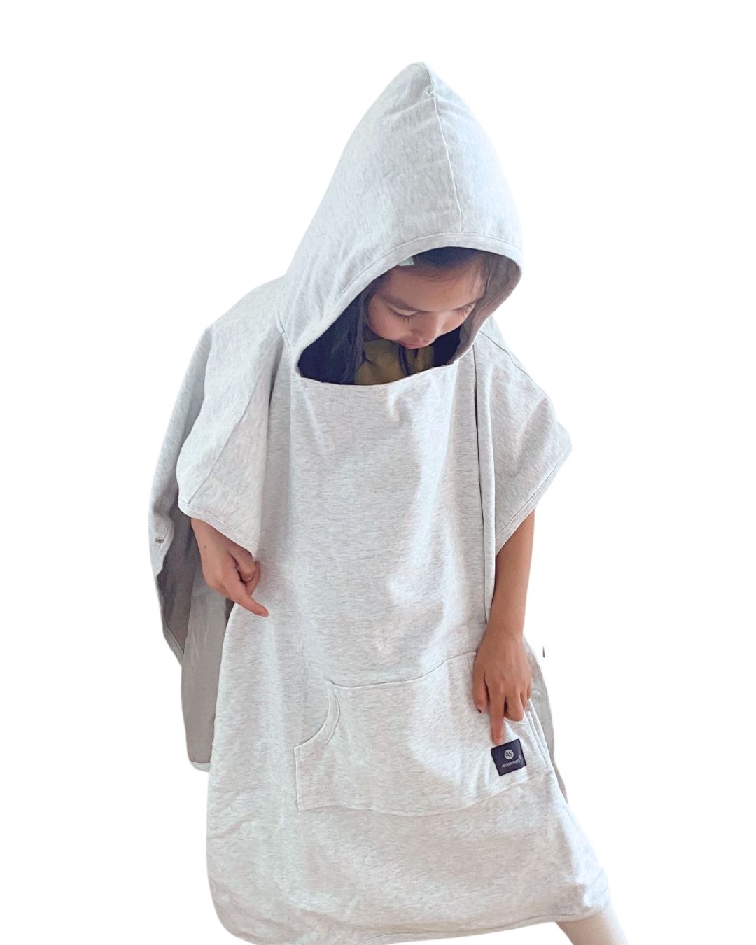 Stay cozy and protected with the Radia Smart® Children’s Hooded Poncho Blanket (Grey), featuring silver-lined Faraday fabric for EMF, RF, and 5G radiation shielding. Made with soft, breathable materials, it offers comfort and safety for growing kids by reducing exposure to harmful wireless signals. Perfect for home, travel, or rest time, this poncho supports wellness while keeping little ones warm and shielded in a stylish, kid-friendly design.