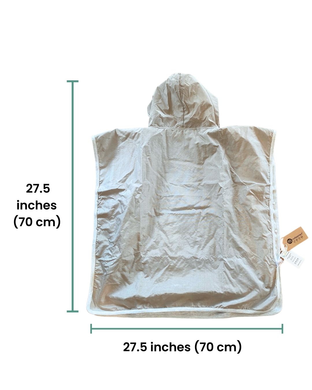 Stay cozy and protected with the Radia Smart® Children’s Hooded Poncho Blanket (Grey), featuring silver-lined Faraday fabric for EMF, RF, and 5G radiation shielding. Made with soft, breathable materials, it offers comfort and safety for growing kids by reducing exposure to harmful wireless signals. Perfect for home, travel, or rest time, this poncho supports wellness while keeping little ones warm and shielded in a stylish, kid-friendly design.