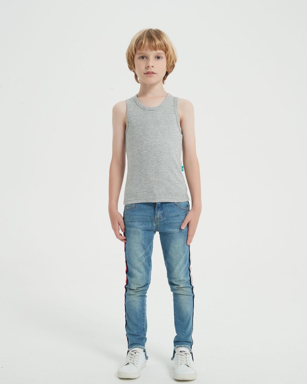 Embrace wellness with the Radia Smart® Singlet Tank Top for children, made from soft cotton and lined with Faraday shielding fabric to block EMF, RF, and 5G radiation. This unisex tank offers comfort and protection, supporting growing bodies by reducing exposure to harmful wireless signals. Ideal for daily wear, it combines breathable fabric with advanced anti-radiation technology to help protect your child’s health in a connected world.