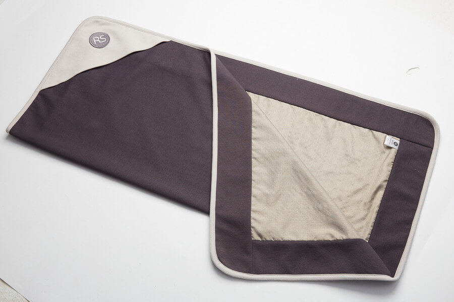 Peace Grey Blanket (Dark Grey) | EMF Protection, Anti-Radiation, RF Shielding