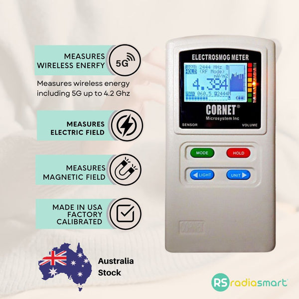 CORNETelectrosmog meter ED25G 電磁波測定器 CORNETelectrosmog meter ED25G 電磁波測定器