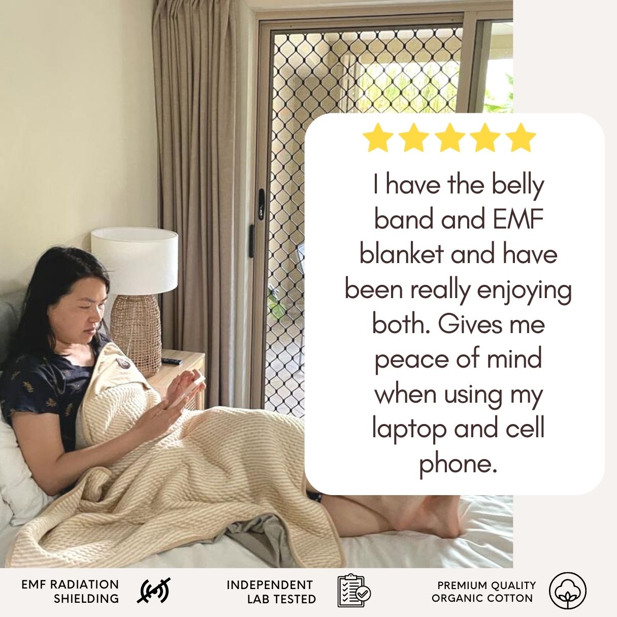  STARLENGET EMF Blanket for Belly Faraday Blanket for Pregnant  and Babies, 5G Anti-Radiation EMF Protective Blanket, WiFi Bluetooth  Electric Wave Pregnancy Protection Blanket 38'' x 40'' : Baby