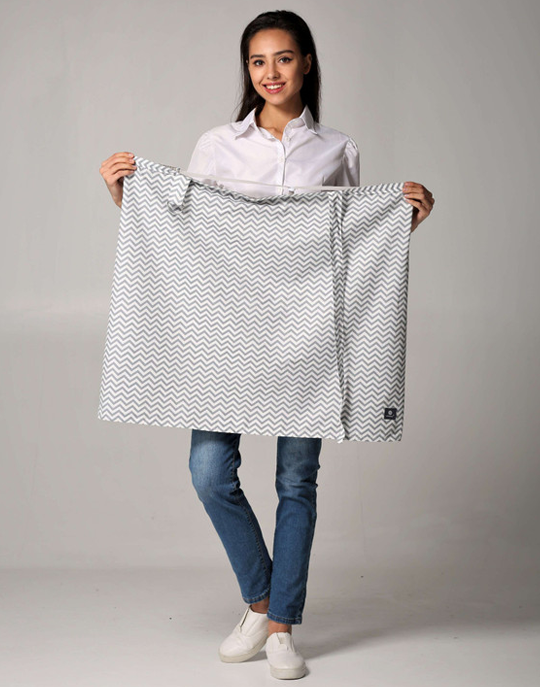 The Radia Smart® Nursing Cover offers EMF protection with silver-lined Faraday fabric, blocking 5G and wireless radiation. Safe for breastfeeding, it shields mother and baby from harmful exposure while providing comfort and privacy. Soft, breathable, and stylish, it supports wellness and peace of mind during nursing. Ideal for use at home or on the go, this anti-radiation cover is a smart choice for modern, health-conscious moms.