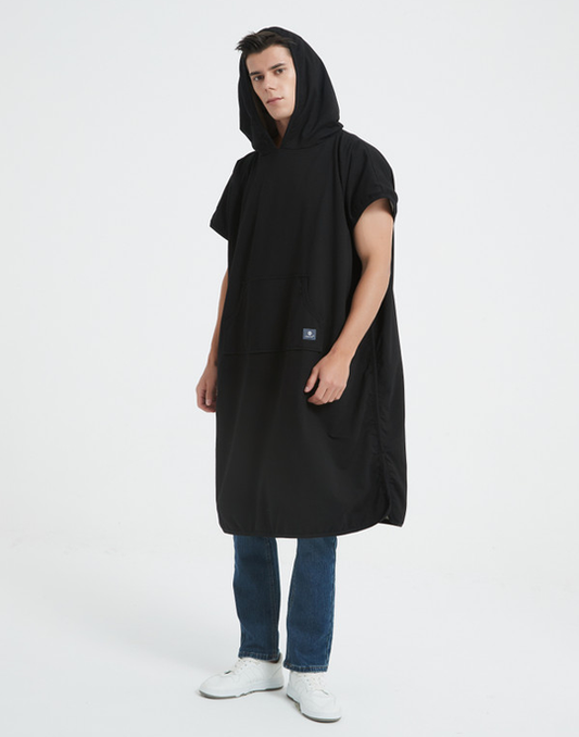 The Radia Smart® Adult Hooded Poncho Blanket (Black) offers EMF protection with silver-lined Faraday fabric that blocks RF and 5G radiation. Designed for comfort and wellness, it supports fertility health while reducing daily exposure to harmful wireless signals. Soft, breathable, and stylish, this hooded poncho blanket is perfect for home or travel, providing cozy coverage and peace of mind in today’s connected world.