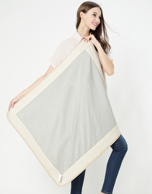 Silver Wrap Blanket EMF Protection Blanket – GROUNDITUDE